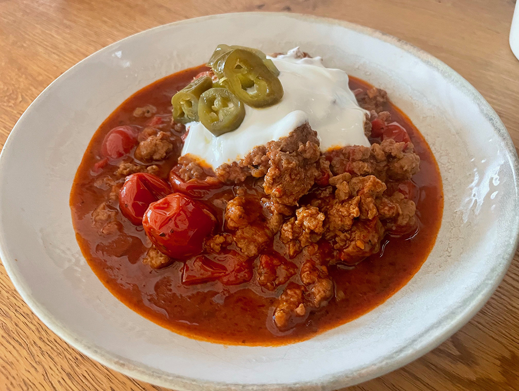 Chili con carne - reteta simpla