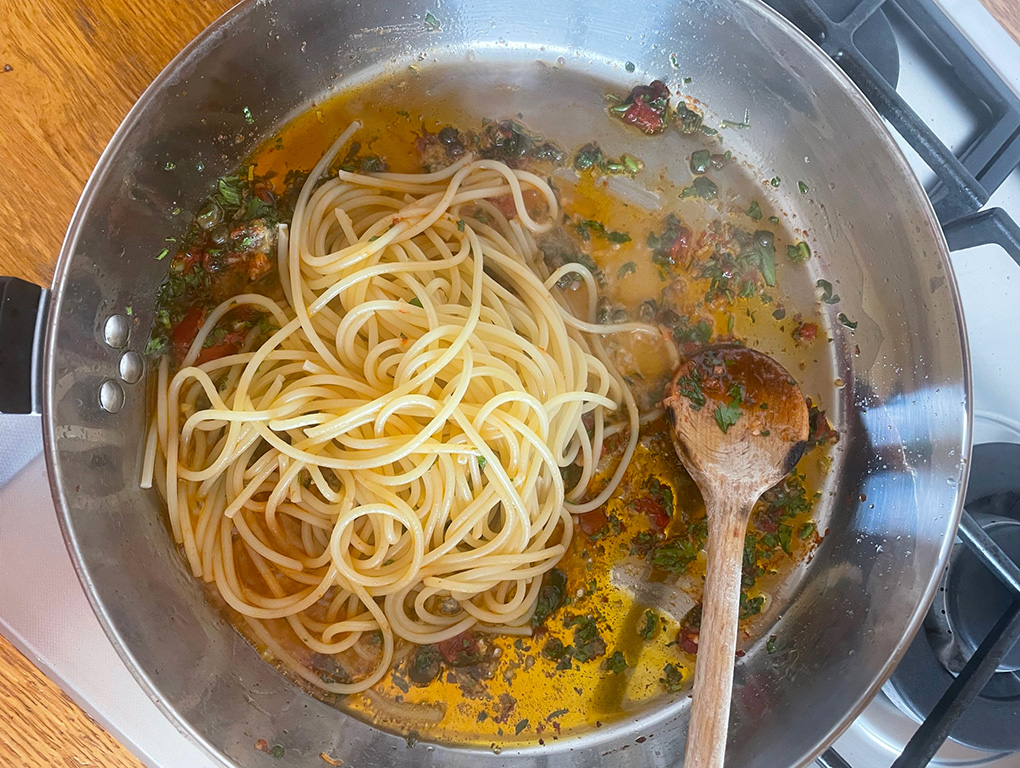 Spaghetti alla siciliana