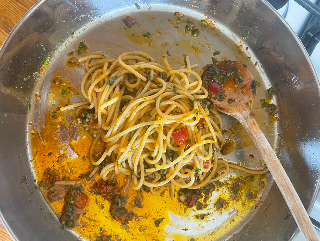 Spaghetti alla siciliana